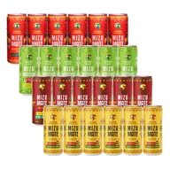 Napoje gazowane - Napój gazowany VITAMIZU Mizu Yerba Mate Mango Classic Matcha Grapefruit MIX 24x 330 ml - miniaturka - grafika 1
