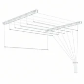 Suszarki na ubrania - Suszarka sufitowa 6 x 100 cm - miniaturka - grafika 1