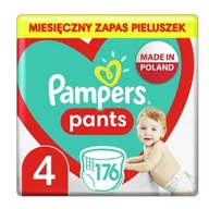 Pieluchy - Pampers PROCTER & GAMBLE Pants 4 9-15 kg pieluchomajtki x 176 szt - miniaturka - grafika 1