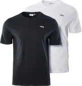 Koszulki męskie - Fila Koszulka męska BROD tee / double pack Biała+Czarna r. M - miniaturka - grafika 1
