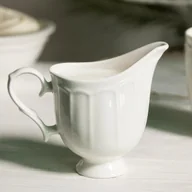 Dzbanki i imbryki - Dzbanek na mleko JASMINE biały 0,27 l - miniaturka - grafika 1