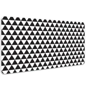 Podkładki na biurko - Podkładka pod mysz i klawiaturę Trójkąty 100x50 cm, Dywanomat - miniaturka - grafika 1