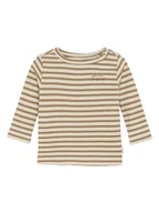 Kaftaniki dla niemowląt - Noppies Koszulka w kolorze beżowo-brązowym - miniaturka - grafika 1