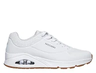 Moda i Uroda OUTLET - Skechers, Buty sportowe męskie, Uno Stand on Air, białe (52458-WHT), rozmiar 43 - miniaturka - grafika 1