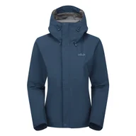 Kurtki damskie - Damska kurtka przeciwdeszczowa Rab Women's Downpour Jacket tempest blue - 10 - miniaturka - grafika 1