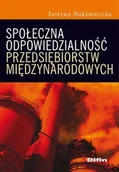 Ekonomia - Społeczna Odpowiedzialność Przedsiębiorstw Międzynarodowych - miniaturka - grafika 1