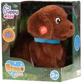 Zabawki interaktywne dla dzieci - Puppu Luv. Piesek interaktywny Bruno - miniaturka - grafika 1