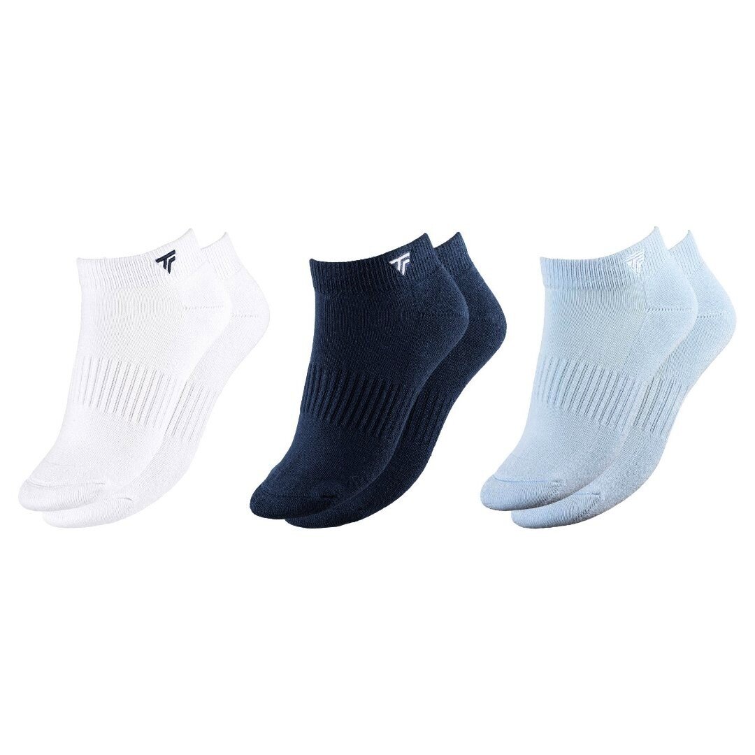 Skarpetki Tecnifibre Low Cut 3 Pack White/Marine/Glacier EUR 39-42
