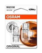 Żarówki samochodowe - OSRAM W21W 12V 21W W3x16d ORIGINAL - miniaturka - grafika 1