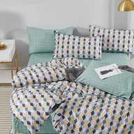 Pościel - Cotton World Pościel Premium 160x200 3cz. QM2115 - miniaturka - grafika 1