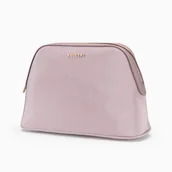 Kosmetyczki, organizery i kuferki - Kosmetyczka Damska Podróżna Duża Pojemna Na Zamek PUCCINI Różowa QML006-3C - miniaturka - grafika 1