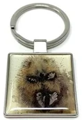 Breloki - Brelok do kluczy K18 Jeżyk na plecach - miniaturka - grafika 1