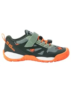 Jack Wolfskin SmileyWorld Low K dziecięce buty trekkingowe, uniseks, miętowy liść, 28 EU - Buty dla dziewczynek - miniaturka - grafika 1