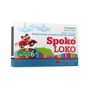 Olimp SpokoLoko® - 10 Tabletek - Witaminy i minerały - miniaturka - grafika 1