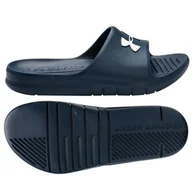 Klapki i japonki damskie - Klapki Under Armour Core Pth Sl 3021286-400 niebieskie - miniaturka - grafika 1