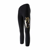 Spodnie i spodenki dla dziewczynek - Tup Tup, Legginsy ocieplane, dziewczęce, złoty koń rozmiar 104 - miniaturka - grafika 1