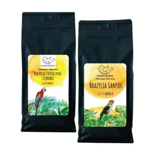 Santos Kawa ziarnista Kawuszka Brazylia Sao Rafael 1kg - Kawa - miniaturka - grafika 2