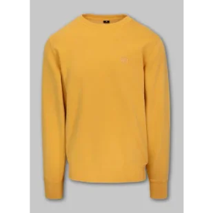 Pit Bull Bluza Bez Kaptura Crewneck Lancaster 2 Washed Yellow - Bluzy sportowe męskie - miniaturka - grafika 1