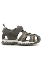 Buty dla chłopców - Action Boy Sandały CM22525-13 Szary - miniaturka - grafika 1