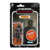 Figurki dla dzieci - Hasbro Gwiezdne Wojny Kolekcja retro 'The Mandalorian (Beskar) zabawka 9,5 cm skala Gwiezdne Wojny: Mandaloriańska kolekcjonerska figurka akcji, akcesoria F4456 - miniaturka - grafika 1