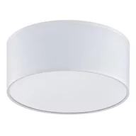 Lampy sufitowe - Kuchenna lampa sufitowa Rondo 3331 TK Lighting okrągła z tkaniny biała - miniaturka - grafika 1