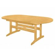 Stoły ogrodowe - DOVER - drewniany stół składany z sosny nordyckiej 160/210 x 90 x 74 cm - miniaturka - grafika 1
