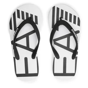 Japonki EA7 Emporio Armani XCQ004 XK196 D611 Czarny - Klapki i japonki męskie - miniaturka - grafika 1