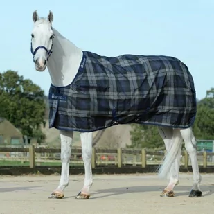 Bucas Derka stajenna CELTIC STABLE SD 150g - tartan - Derki dla konia - miniaturka - grafika 1