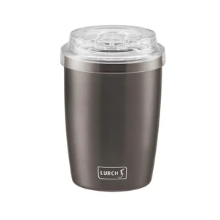 Lurch termiczny kubek do kawy stal nierdzewna 0,3 l antracytowy LU-00240957 - Kubki termiczne - miniaturka - grafika 1