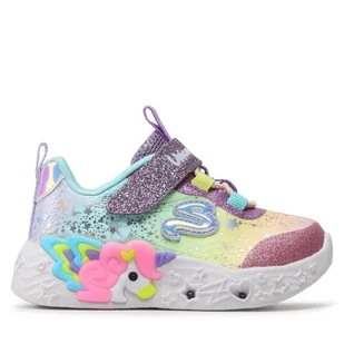 Sneakersy Skechers Twilight Dream 302681N/PRMT Kolorowy - Buty dla dziewczynek - miniaturka - grafika 1