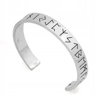 Bransoletki - BRANSOLETA WIKINGÓW Nordycka RUNA SREBRNA 436 - miniaturka - grafika 1