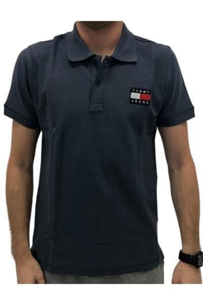 Tommy Hilfiger koszulka męska polo 456, Navy, Rozmiar M
