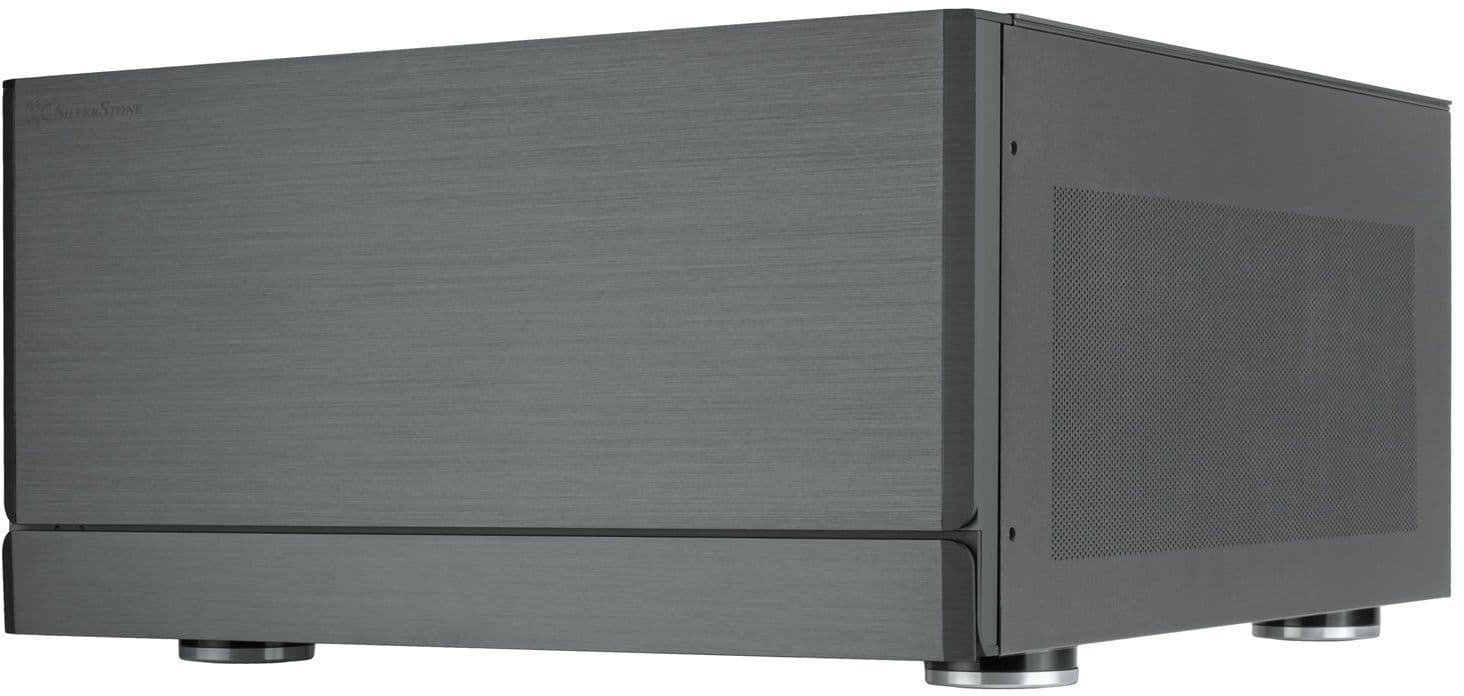 Obudowa SilverStone Crown 04 Obudowa PC, Obudowa HTPC, SSI-EEB - ciemnoszary SST-CW04TB