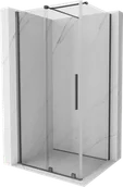 Kabiny prysznicowe - Mexen Velar kabina prysznicowa rozsuwana 110x70 cm, transparent, gun metal - 871-110-070-01-95 - miniaturka - grafika 1