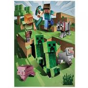 Koce i narzuty dla dzieci - Halantex koc młodzieżowy 100x150 Minecraft - miniaturka - grafika 1