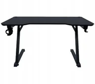 Biurka gamingowe - Biurko gamingowe Cobra CRF4576RGB 120 x 75 x 60 cm Podświetlenie Czarne - miniaturka - grafika 1