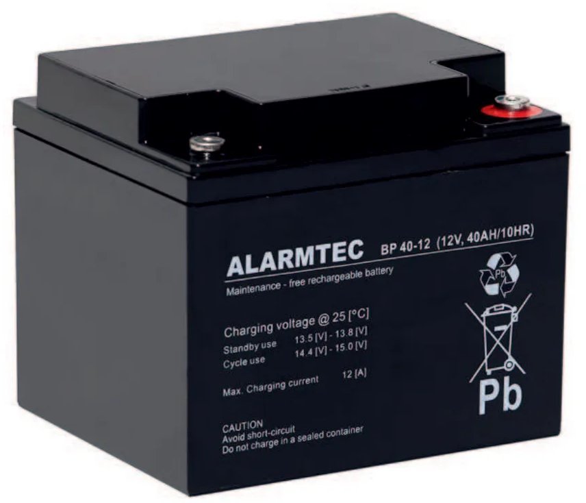 Alarmtec Akumulator Alarmtec BP 40-12 12 V 40Ah