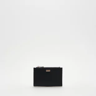 Reserved - Gładki portfel - Czarny - Portfele - miniaturka - grafika 1