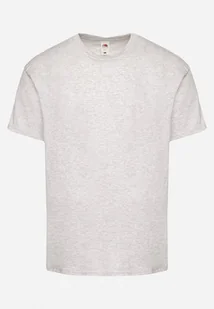 Szara Bawełniana Koszulka T-shirt w Stylu Basic Malorisa - Koszulki męskie - miniaturka - grafika 1