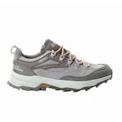 Buty trekkingowe damskie - Damskie buty trekkingowe Jack Wolfskin CYROX TEXAPORE LOW W pebble - 39,5 - miniaturka - grafika 1