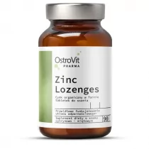 Ostrovit Pharma Zinc Lozenges - 90 tabletek - Suplementy naturalne - miniaturka - grafika 1