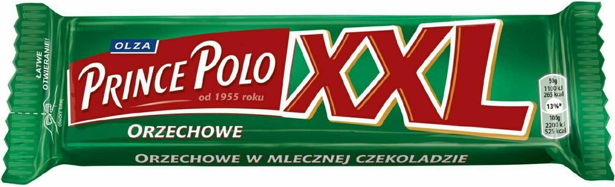 PRINCE POLO ORZECHOWY XXL 45G WAFELEK