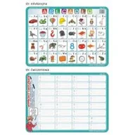 Książki edukacyjne - Podkładka edukacyjna. ABC 01. Język polski. Abecadło - miniaturka - grafika 1