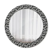Lustra - Ścienne Lustro Łazienkowe Ornament 70cm - miniaturka - grafika 1
