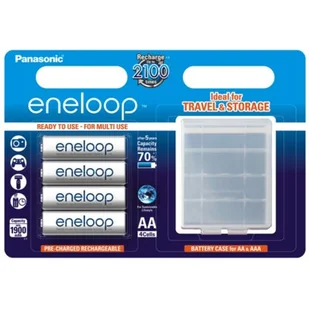 Panasonic Eneloop R6/AA 1900mAh 4 Pcs BOX (BK-3MCCE-BOX) - Ładowarki i akumulatory - miniaturka - grafika 1