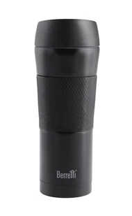 Berretti Kubek Termiczny Click-Clack Nierdzewny Kawę Herbatę Napoje 400Ml .Termos Czarny - Kubki termiczne - miniaturka - grafika 1