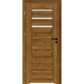 Drzwi wewnętrzne - DRE Skrzydło drzwiowe Ingo z podcięciem wentylacyjnym dąb Polski 70L - miniaturka - grafika 1