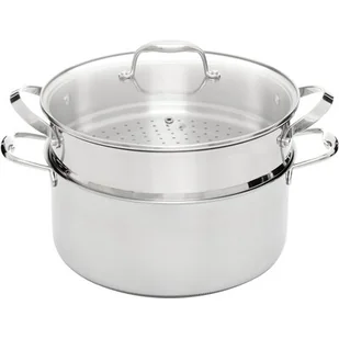 Kohersen Garnek do gotowania na parze z powłoką DIAMOND Black Cube 28 cm, 8,3 l  - Garnki - miniaturka - grafika 1