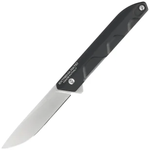 Nóż składany Extrema Ratio Ferrum E Black Aluminium, Satin N690 (04.1000.0366/SAT/BLK) - Noże - miniaturka - grafika 1