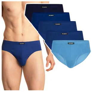 Atlantic Slipy Męskie Bawełniane 5 sztuk Rozmiar M - Majtki męskie - miniaturka - grafika 1